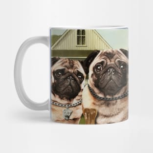 Gothic pugs Mug